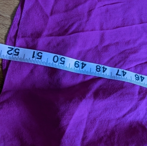 𝅺anthropologie fleur wood silk ruffled maxi dress - Picture 13 of 14